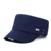 Sombreros Nuevos Transfronterizos para Hombre, Gorras de Pato Nuevas para Hombre, Sombreros de Moda para Primavera y Verano, Sombreros Militares Casuales para Exteriores, Sombreros de Copa Plana