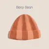 Gorro de Punto Rayado Puntiagudo Estilo Coreano para Niños Otoño e Invierno para Niños y Niñas Cálido y Cortavientos Gorro de Lana de Melón para Bebé Moderno