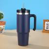 Copo de sorvete 316 Car Cup aço inox 30oz Big Mac com alça inverno 304 high-look comércio exterior palha Copa
