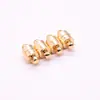 Cierre de Retención de Color Relleno de Oro de 14K Cierre Magnético Fuerte Cilíndrico Pulsera Collar Cierre de Conexión Magnética Accesorios para Joyería Hecha a Mano DIY