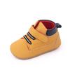 Botas Martin de Caña Alta con Velcro para Primavera y Otoño 0-12 Meses Zapatos de Bebé Antideslizantes para Niño Pequeño BB2257