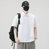 Chegada Nova do Verão de 2026 Camisa Polo Masculina de Manga Curta Resistente, Solta e Confortável, Top Casual Simples Versátil para Homens