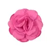 Tecido de linho feito à mão com borda queimada, flor de rosa e camélia, acessório para penteado DIY, acessórios de flor com borda assada, acessórios de vestuário