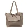 2026 Nova Bolsa Simples Estilo Coreano Bolsa Feminina Bolsa Tote Estudante Universitário Bolsa de Ombro de Grande Capacidade