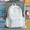 Mochila de aspecto elegante y a la moda con un ambiente relajado, moderna y linda, Mochila escolar para estudiantes de gran capacidad, Ligera, Sencilla, Mochila casual