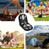Juego de Vajilla de Acero Inoxidable Transfronterizo Plato para Barbacoa al Aire Libre Pinza para Alimentos Cuchillo Tenedor Cuchara de Camping Bolsa de Almacenamiento Portátil Amazon