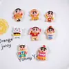 Acessórios de fantasia de desenho animado, incluindo peças de resina para artesanato DIY, presilhas de cabelo, elásticos de cabelo, chaveiros e ímãs de geladeira