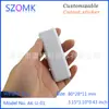 80*28*11 modelo masculino Carcaça Leitor de Cartão Pen Drive ABS encaixe de cartão Leitor de Cartão Bluetooth Macho USB U-01 serigrafia