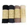 Lenço feminino de algodão mercerizado liso e monocromático para outono e inverno, transfronteiriço, elástico, respirável, estilo indiano, tecido de suor, toalha de gaze, fabricantes