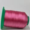 Hilo para coser ropa de cortina 120d Serie Gradiente Rosa alto brillo línea de borde de poliéster línea para máquina de coser plana se puede teñir