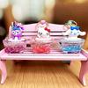 Lindo llavero de Sanrio para mujer, exquisito colgante, pequeña joyería, llavero de pareja de perros Jade Gui, muñeca, bolso escolar, decoración colgante