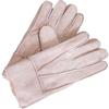 Guantes de invierno de piel con pelo al por mayor de lana real, retazo grueso cálido para amantes, esquí, montar, coche eléctrico