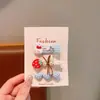 Pinza para el pelo de Oso Flor de Dibujos Animados para Niñas, Pasador de Gato Lindo, Accesorio para el Pelo para Flequillo