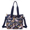 Bolsa estampada feminina, nova, grande capacidade, nylon, lona, bolsa tote, casual, feminina, bolsa transversal de ombro, para todos os gostos