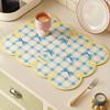 Alfombrilla de Drenaje para Cocina con Dibujos Animados Lindos Transfronteriza de Tierra de Diatomeas Absorbente de Agua Secado Rápido Antiescaldado para Mesa Alfombrilla de Baño Antideslizante y Resistente a Manchas