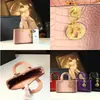 2025 Nueva Bolso de Moda y de Gama Alta Lujo Patrón de Cocodrilo Bolso Princesa Diana Bolso de Mano Cruzado Bolso de Mujer de Cuero Genuino