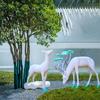 Fabricante de Esculturas de Dibujos Animados Personalizadas de Fibra de Vidrio, Figuras de Animales para Jardines Emblemáticos, Esculturas Decorativas para Fachadas de Tiendas y Centros Comerciales
