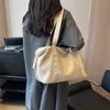 Bolso de Hombro Grande de Moda Sencillo para Mujer 2024 Nuevo Bolso de Mano Casual Bolso Cruzado Mochila Ligera de Viaje