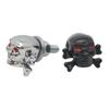 Tornillos Modificados M6 para Marco de Matrícula de Coche Agujero para Tornillo de Soporte de Matrícula Diámetro Calavera Sombrero de Halloween
