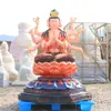 1m Estátua de Doom Yuanjun Doujin Minjun Resina Fibra de Vidro Estátua de Buda Adoração ao Templo 1,46m 1,8m
