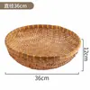 Cesta de Bambú Tejido para Tamales, Cesta de Bambú Tejido para Tamales, Cesta Redonda de Almacenamiento y Escurridor Hecha a Mano Estilo Granja, Cesta de Bambú