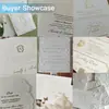 Invitación de boda verde oliva repujada, invitación de papel de algodón repujado, sello de banda, sello de laca, invitación estilo occidental, imprimible