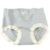 Pantaletas Sin Costuras para Mujer de Cintura Media, Levanta Glúteos Sin Costuras, para Chicas Estudiantes, Cómodas de Algodón Antibacterianas, Estilo Japonés, Lindas