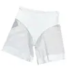 Leggings de Malla Fina Europeos y Americanos Transfronterizos Cintura Media Pantalones de Seguridad Pantalones Moldeadores para Mujer Pantalones Cortos para Mujer Calzoncillos Boxer 4137