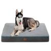 Colchoneta para Perro de Lino Removible y Lavable, Cama para Mascota de Esponja con Memoria en Forma de Huevo para Cuatro Estaciones, Colchoneta Impermeable para Jaula de Perro, Suministro Transfronterizo