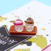 Yqt Bolsa Ciega Productos Sueltos DIY Accesorios de Resina Transparente Botellita de Leche Pequeña Adornos para Casa de Muñecas Miniaturas Comida de Juego