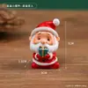 Adornos de Hombre de Jengibre Navideño, Decoraciones de Resina de Dibujos Animados para Habitaciones Infantiles, Regalos Navideños, Accesorios para Crear Ambiente