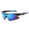 Novos Óculos de Sol Coloridos Populares Transfronteiriços para Corrida, Esportes, Montanhismo, Ciclismo, Óculos de Equitação ao Ar Livre à Prova de Vento