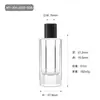 En stock: Botella de perfume de vidrio de 15 ml, botella recargable de perfume, botella de spray portátil, botella de vidrio vacía, set de alta gama
