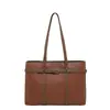 Bolsa de ombro minimalista de grande capacidade para mulheres, nova coleção outono/inverno 2026, bolsa tote estilosa, bolsa de ombro de nicho