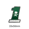 Emblema Nacional da Arábia Saudita Insígnia Adesivo de Telefone Padrão Palmeira Faca Curva Insígnia de Metal Presente Comemorativo Fonte de Fábrica Transfronteiriça