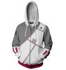Naruto série japonesa anime cosplay periférico Naruto suéter 3d suéter pullover capuz zíper homens e mulheres