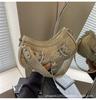 Bolso de Axila de Moda 2024 Nuevo Sentido de Alta Gama Bolso Cruzado Explosivo Diseño Nicho Bolso de Hombro para Viajeros Bolso de Mujer