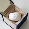 Taza de té de porcelana blanca Dehua para el hogar paño de té Kung Fu Taza de té dorada taza individual personal taza de té grande taza de maestro de porcelana de jade