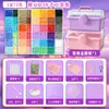 Popular kit de manualidades con cuentas DIY, fusión creativa de cuentas, plancha para cuentas, caja de almacenamiento multifuncional, herramientas para cuentas