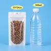 Bolsa de hueso de película perlada cable de datos funda para teléfono móvil bolsa de embalaje bolsa para joyas bolsa perlada autosellable compuesta