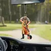 Decoración Colgante Personalizada Creativa de Gnomo de Película de Terror Zombie Enano para Espejo Retrovisor de Coche de Halloween