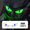 Refitting de Carro Olhos de Diabo Luminosos Adesivo Estéreo para Moto Carro Elétrico Estéreo Adesivo Decorativo para Farol de Carro