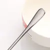 Colher de Mistura Longa em Aço Inoxidável, Colher de Tempero Doméstica, Colher para Comida de Bebê, Colher de Gelo Criativa Fofa, Colher de Café