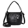Bolso Transfronterizo para Mujer Verano 2026 Textura Retro Bolso Cruzado de Hombro Único Gran Capacidad Simple Moda Bolso de Cubo de Mano