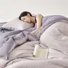 2026 Nuevo Modelo Colcha Antibacteriana y Antiácaros Clase A, Colcha Cálida Engrosada de Invierno para Primavera y Otoño, Colcha Individual de Algodón Cuatro Estaciones para Dormitorio