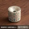 Cenicheiro de Borra de Chá Apsaras Voadores Dunhuang Jarra de Água para Mesa de Casa Jianshui com Tampa Bule de Água para Chá Balde de Água Suja Acessórios para Cerimônia do Chá