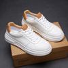 Tendencia Nacional Simples Versátiles Casuales Tenis Blancos 2026 Verano Nuevo Estilo Juvenil Cómodos Superficie Suave Moda Zapatos Deportivos Zapatos para Hombre