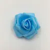 Rosa de espuma de 4,5 cm Cabeza de flor de PE Planta de simulación DIY Rosa del Día de San Valentín Flores decorativas de boda al por mayor
