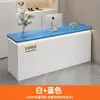 2026 Novo Balcão de Bar Balcão de Caixa Pequeno Simples Moderno Salão de Beleza Loja de Roupas Balcão de Recepção da Empresa