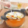 Olla de Calabaza Sartén Antiadherente Utensilio de Cocina para Calabaza Olla de Cocción Olla para Sopa Olla Caliente Eléctrica Universal Cocina a Presión Multifuncional Venta al por Mayor